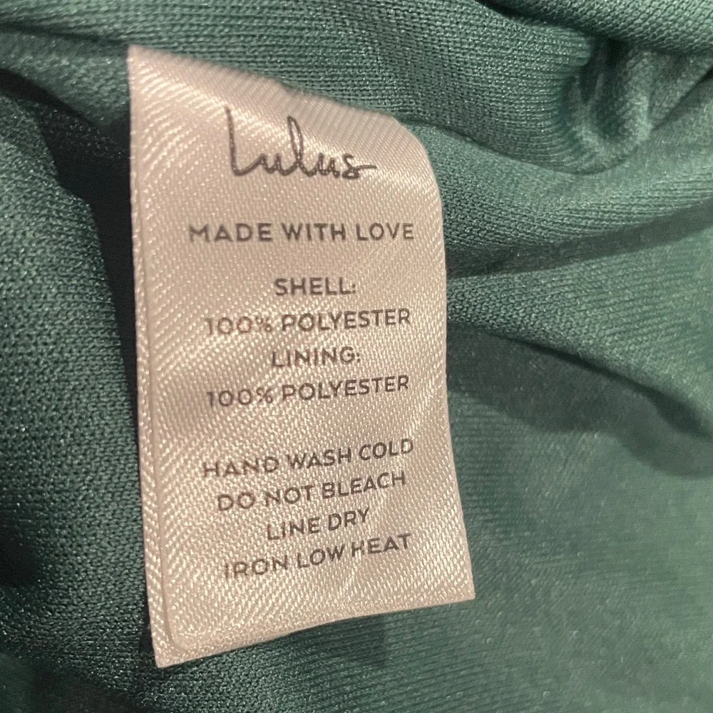 Lulus Perfect Refinement Emerald Satin Sleeveless Pleated Maxi Dress XL